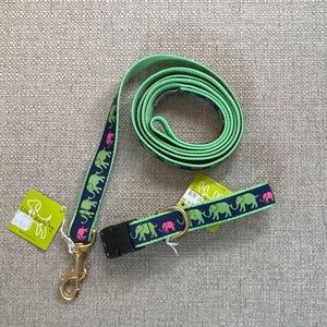NWT puppy-dog leash & collar